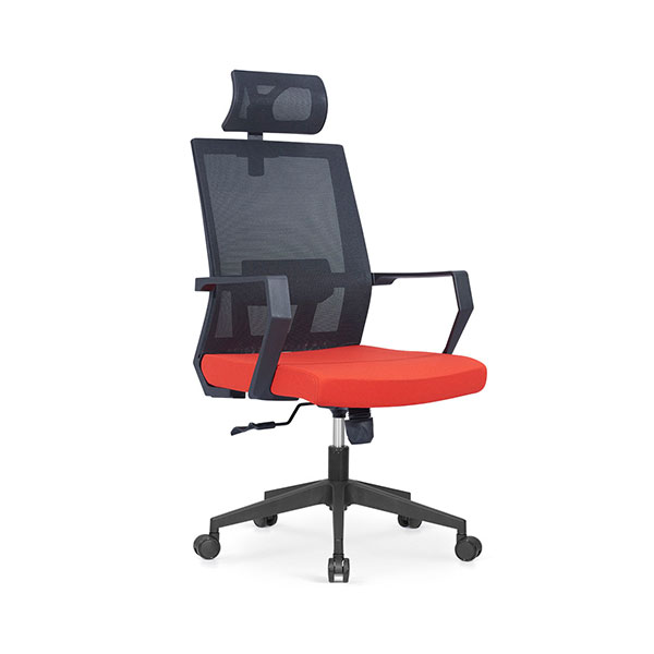 Z-E289H(Black with red)-OFFICE CHAIR