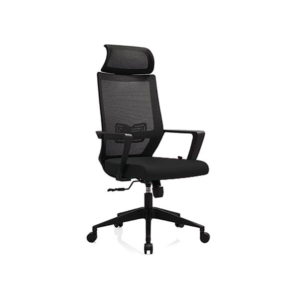 Y-A296PL(all black net) boss chair factory direct selling