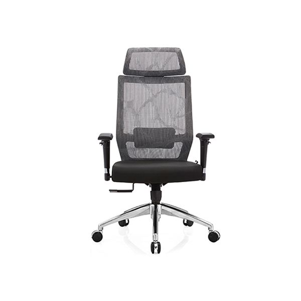 Y-A296 (grey + Black) adjustable lumbar support ergonomic chair