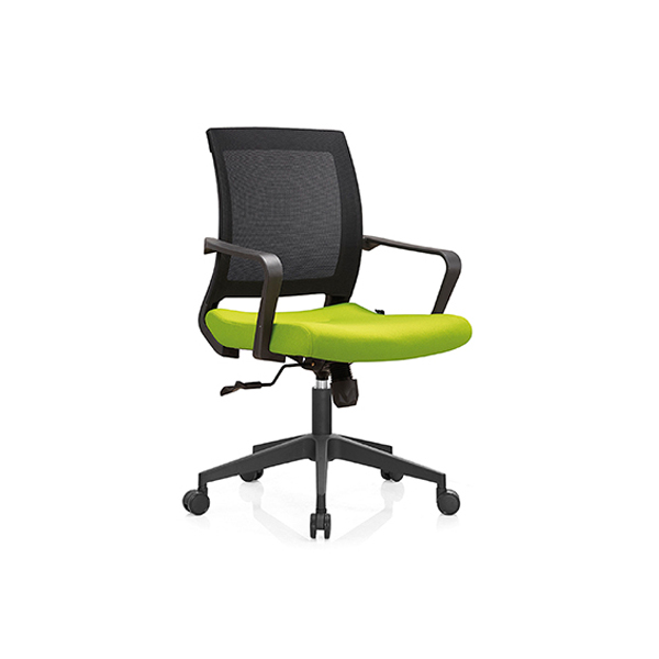 Z-E266 (black + green) staff chair factory direct selling