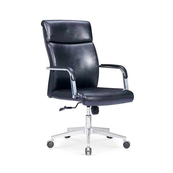 B-E201-PVC AND LEATHER OFFICE CHAIR
