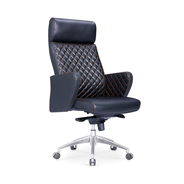 Y-A305-PVC AND LEATHER OFFICE CHAIR