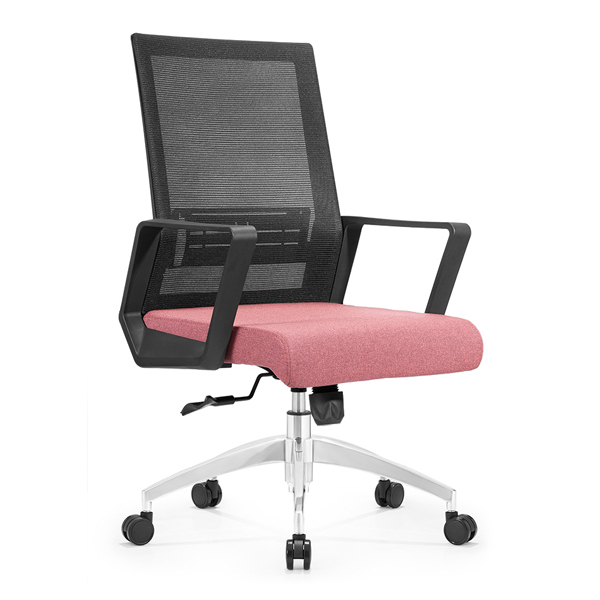 Z-E308 Staff Chair (Black+Red)