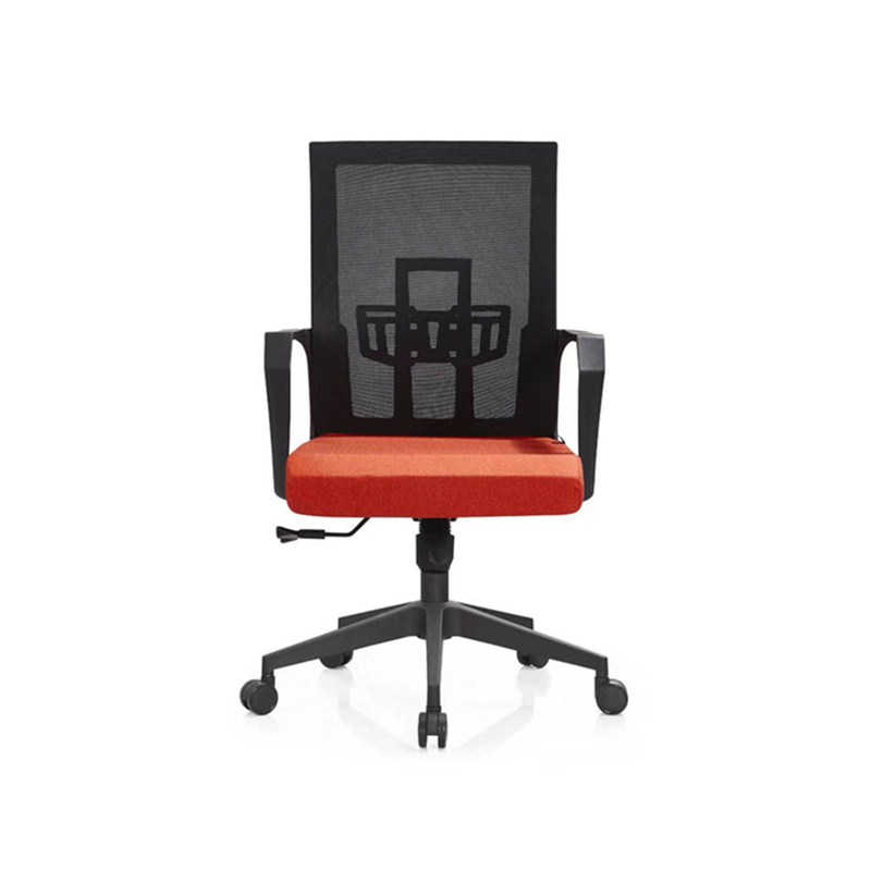 Z-E236 Staff Chair (Black+Orange)