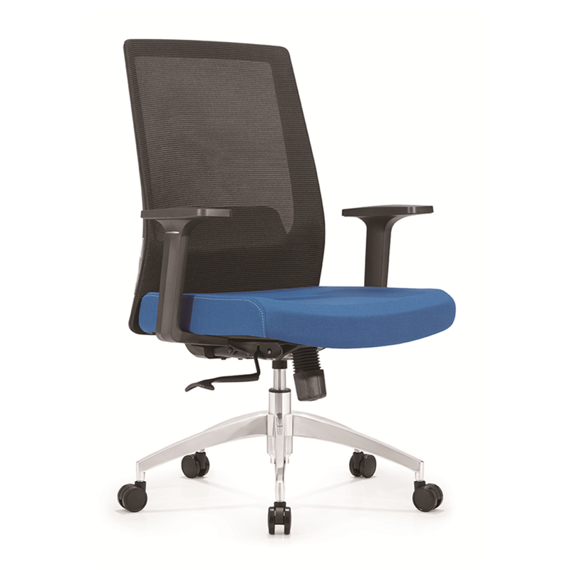 Z-E286 Staff Chair (Black+Dark Blue)