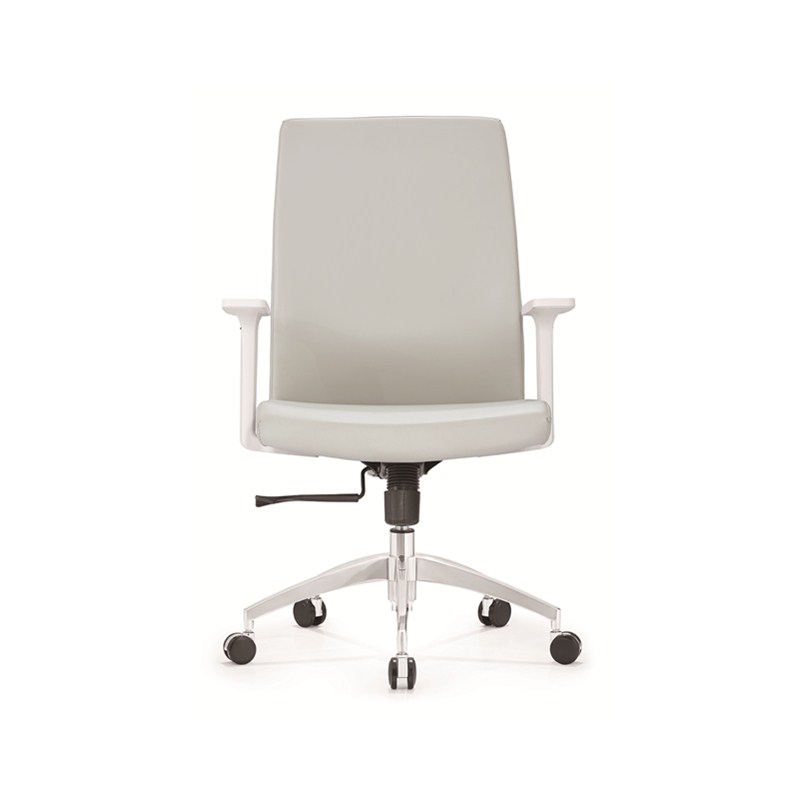 Z-E285 Leather Chair (Light Gray)