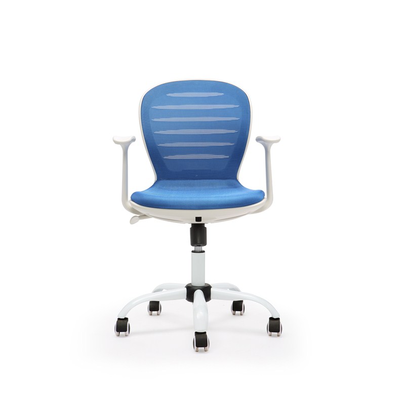 M-0003E Staff Chair with Armrest (Blue)