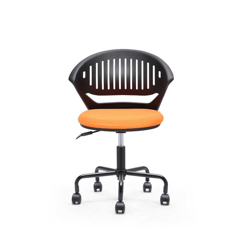 M-0011E Yellow Swivel Chair (Orange)